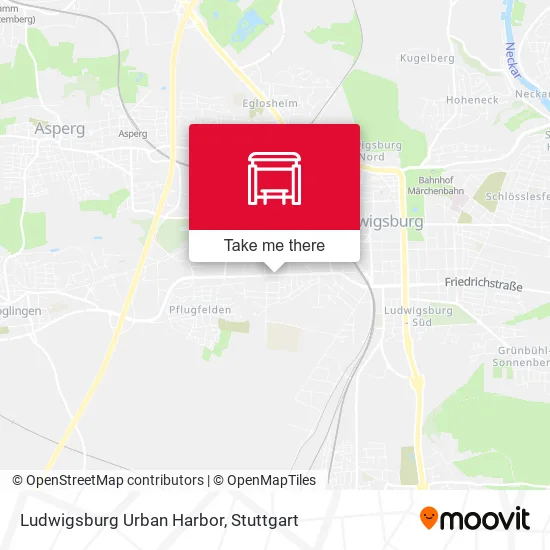 Карта Ludwigsburg Urban Harbor