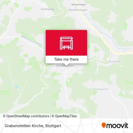 Grabenstetten Kirche map