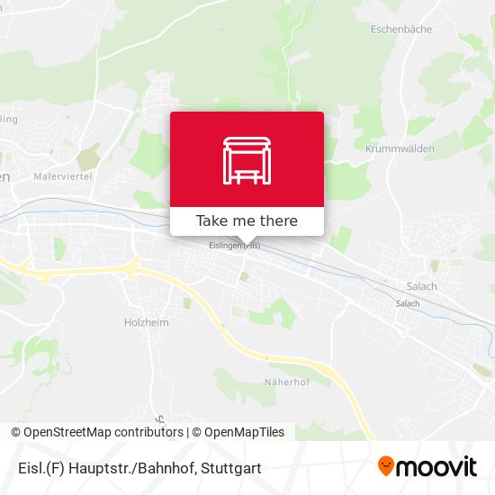 Eisl.(F) Hauptstr./Bahnhof map