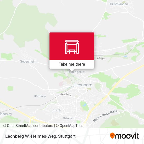 Leonberg W.-Helmes-Weg map