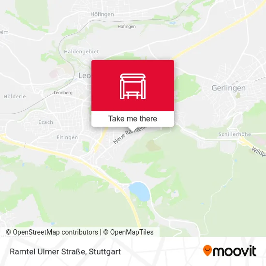 Карта Ramtel Ulmer Straße