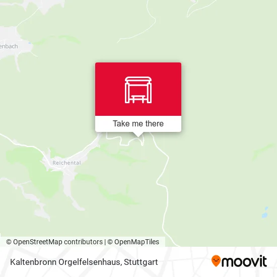 Kaltenbronn Orgelfelsenhaus map