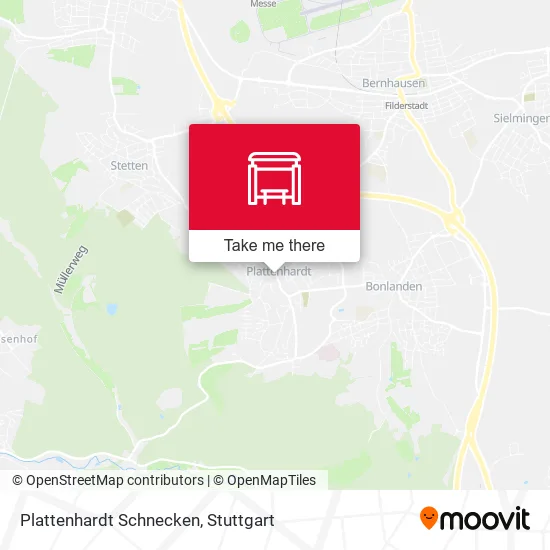 Карта Plattenhardt Schnecken