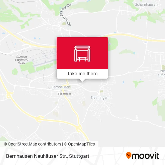Карта Bernhausen Neuhäuser Str.