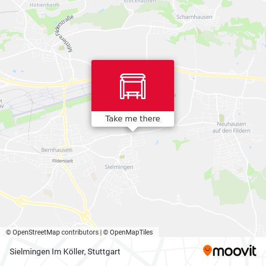 Sielmingen Im Köller map