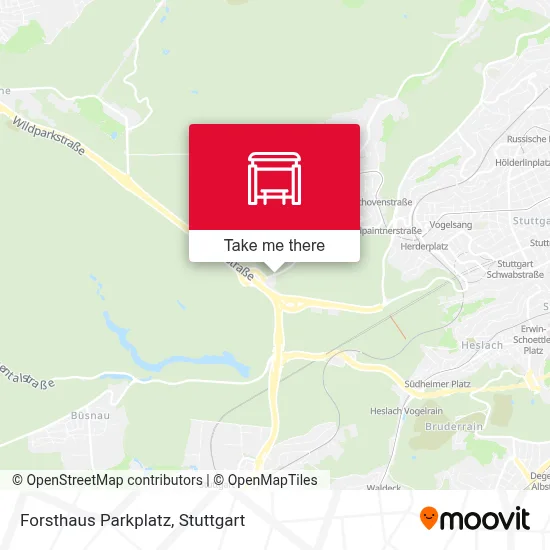 Forsthaus Parkplatz map