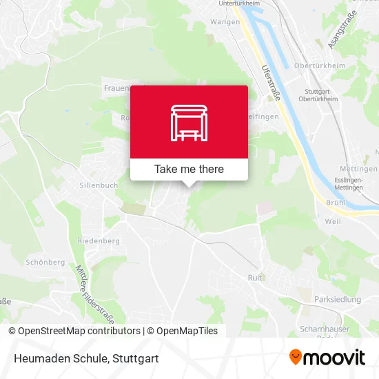 Карта Heumaden Schule