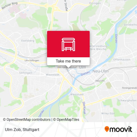 Карта Ulm Zob