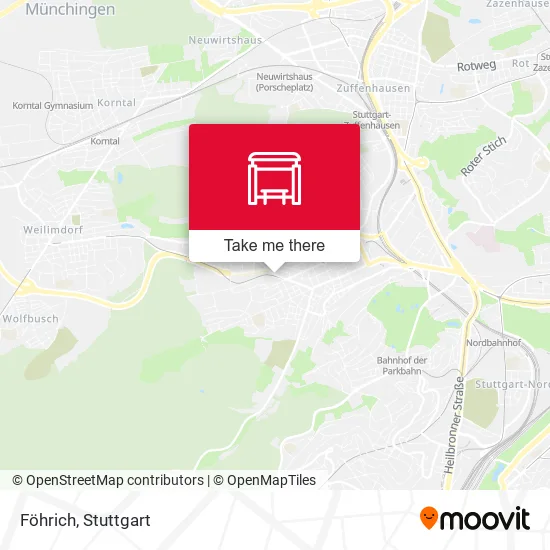 Карта Föhrich