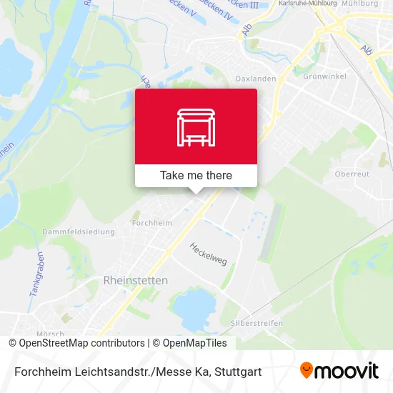 Forchheim Leichtsandstr. / Messe Ka map