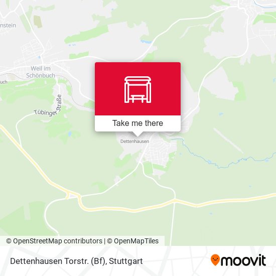 Dettenhausen Torstr. (Bf) map