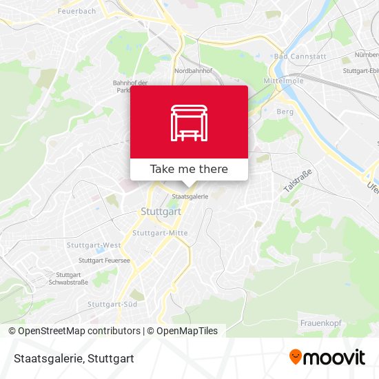 Staatsgalerie map