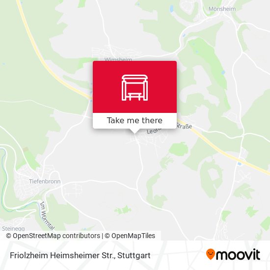 Friolzheim Heimsheimer Str. map