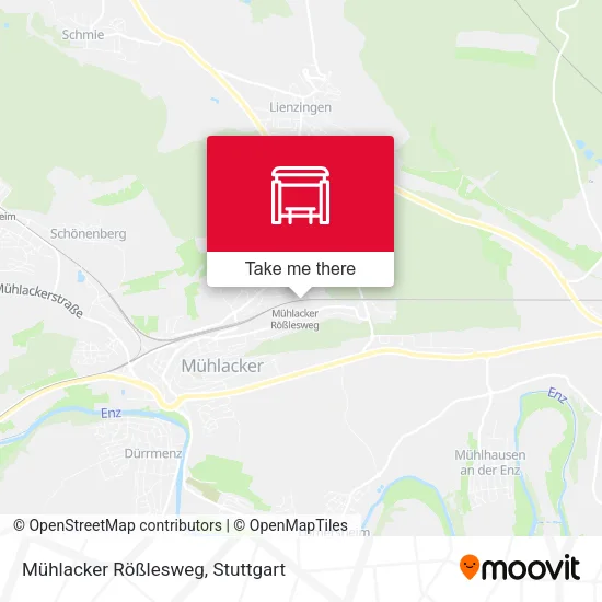 Карта Mühlacker Rößlesweg