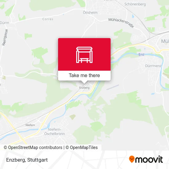 Карта Enzberg