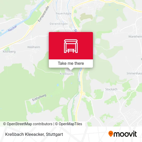 Карта Kreßbach Kleeacker
