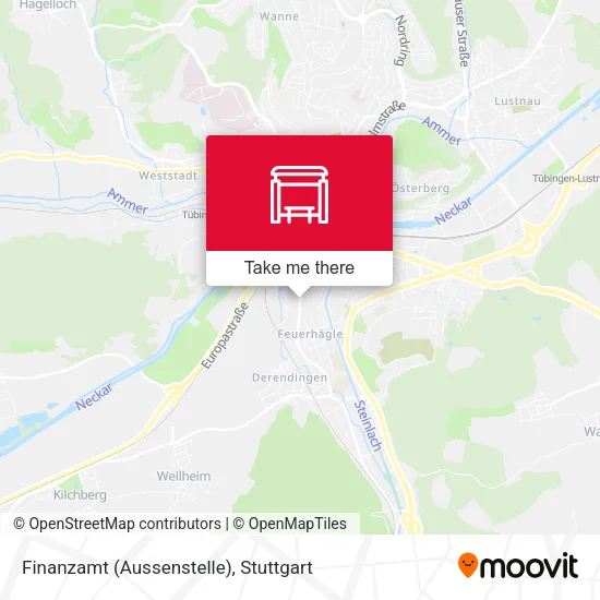 Карта Finanzamt (Aussenstelle)