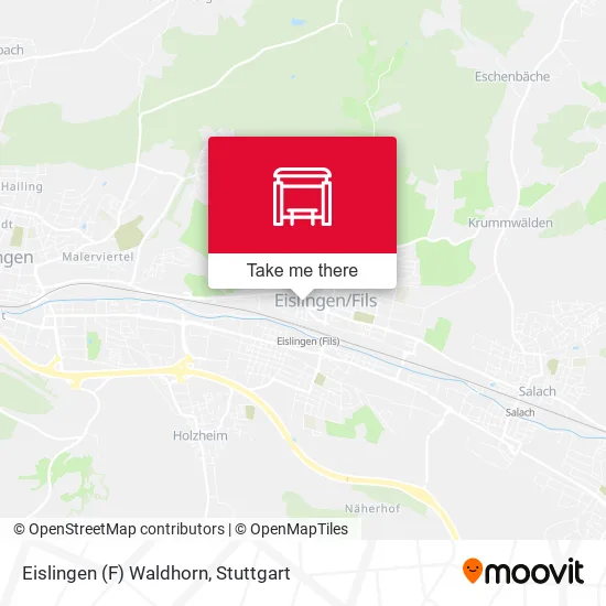 Карта Eislingen (F) Waldhorn