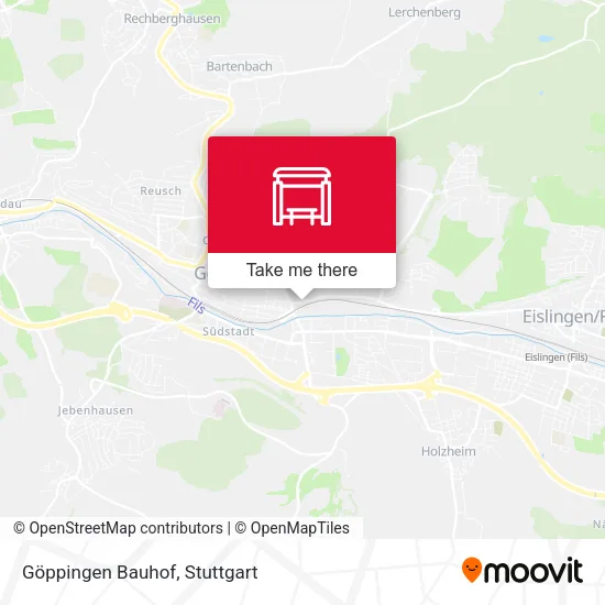 Карта Göppingen Bauhof