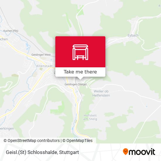 Карта Geisl.(St) Schlosshalde