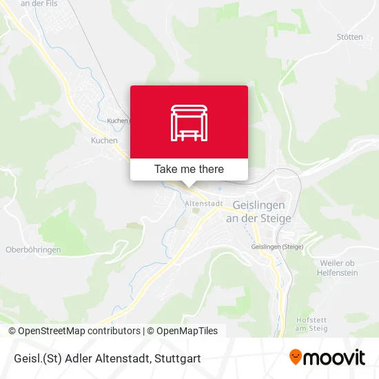 Карта Geisl.(St) Adler Altenstadt