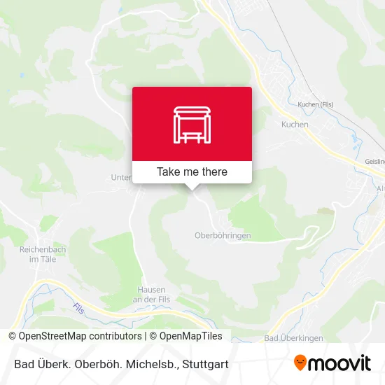 Карта Bad Überk. Oberböh. Michelsb.