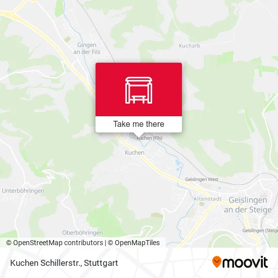 Карта Kuchen Schillerstr.
