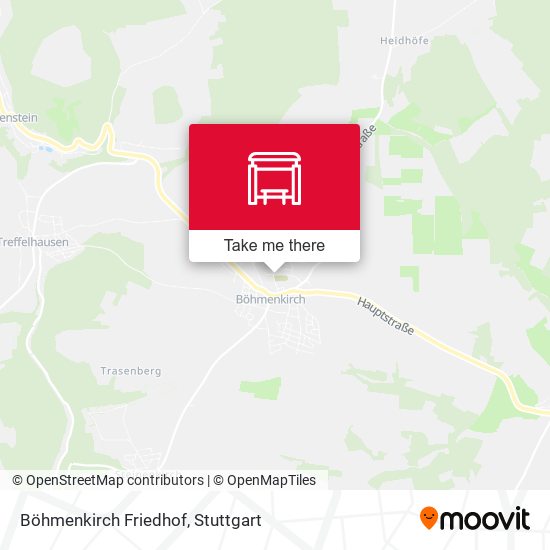 Böhmenkirch Friedhof map