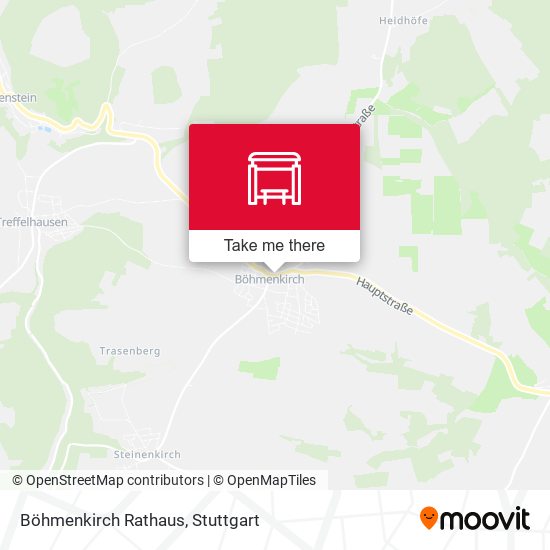 Böhmenkirch Rathaus map