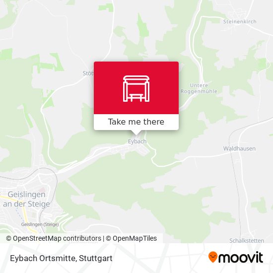 Карта Eybach Ortsmitte
