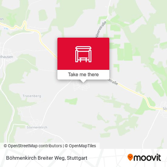 Böhmenkirch Breiter Weg map