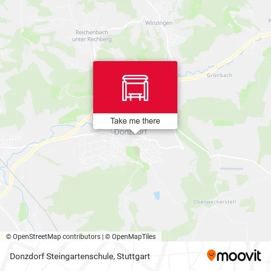 Карта Donzdorf Steingartenschule