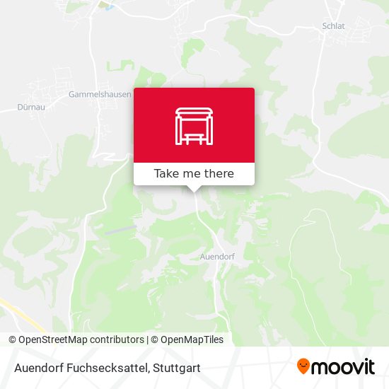 Auendorf Fuchsecksattel map