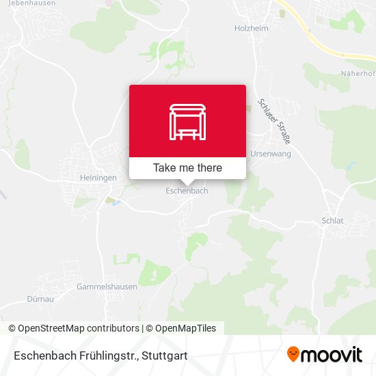 Eschenbach Frühlingstr. map