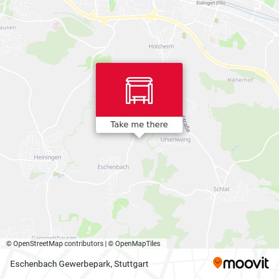 Карта Eschenbach Gewerbepark