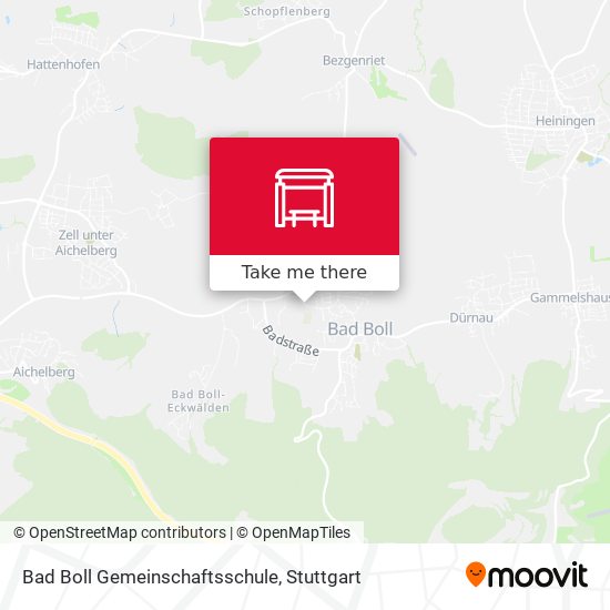 Bad Boll Gemeinschaftsschule map