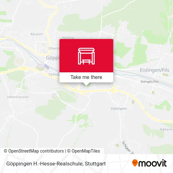 Карта Göppingen H.-Hesse-Realschule