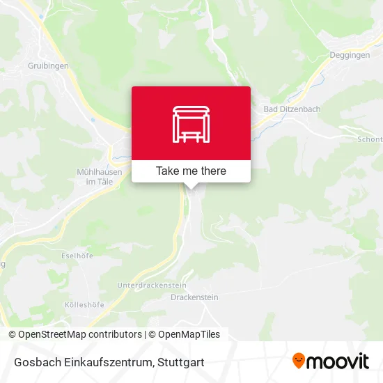 Карта Gosbach Einkaufszentrum