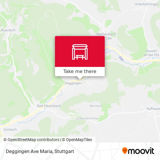 Карта Deggingen Ave Maria