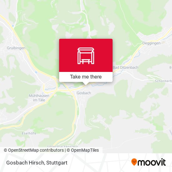 Gosbach Hirsch map