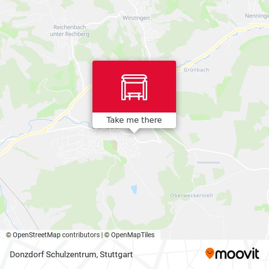Donzdorf Schulzentrum map