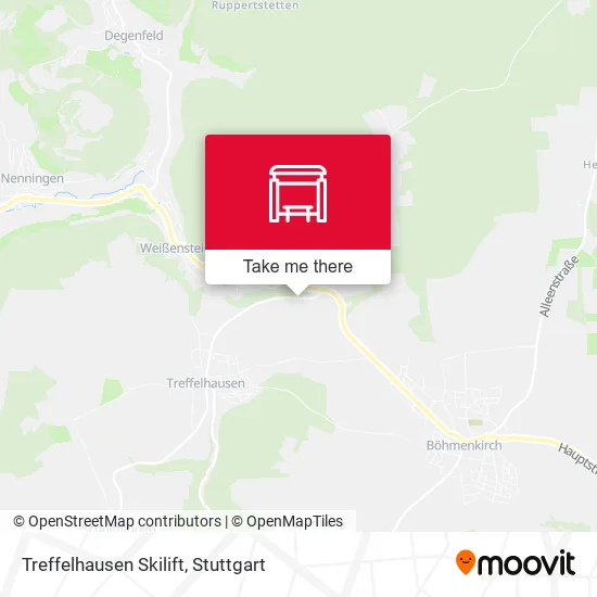 Карта Treffelhausen Skilift