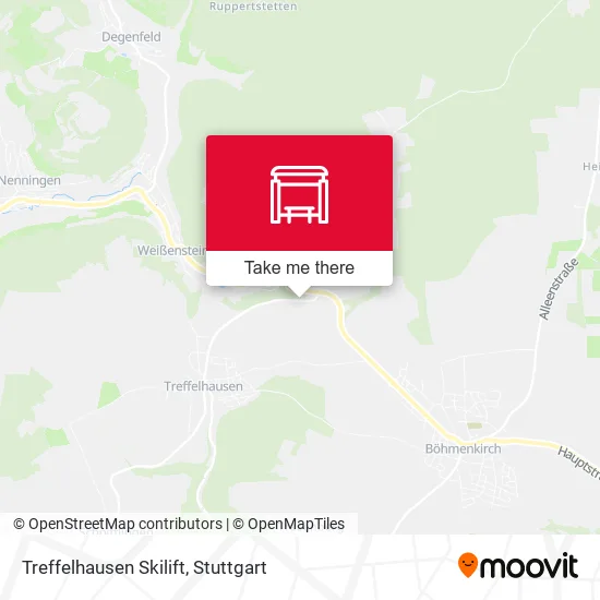 Карта Treffelhausen Skilift