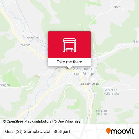 Карта Geisl.(St) Sternplatz Zoh