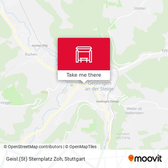Карта Geisl.(St) Sternplatz Zoh