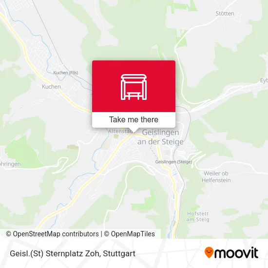 Карта Geisl.(St) Sternplatz Zoh