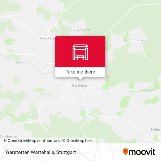 Карта Gerstetten Wartehalle