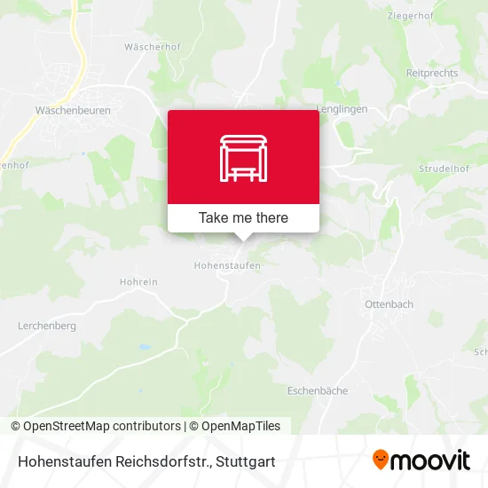 Карта Hohenstaufen Reichsdorfstr.