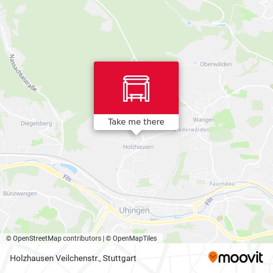 Карта Holzhausen Veilchenstr.