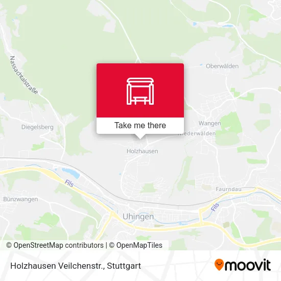 Карта Holzhausen Veilchenstr.